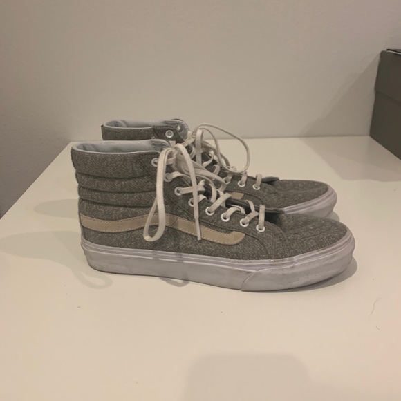 Grey High Top Vans - Picture 2 of 2